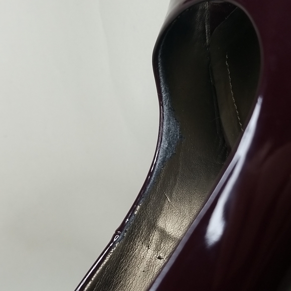 Bandolino B-Flexable Leather Peeptoe Highheeled shoes - Picture 9 of 13